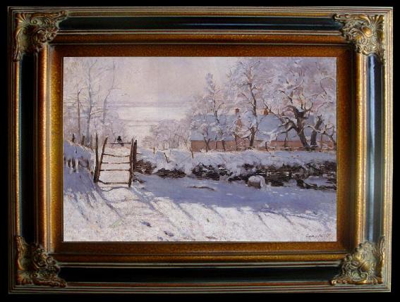 framed  Claude Monet The Magpie, Ta125-3